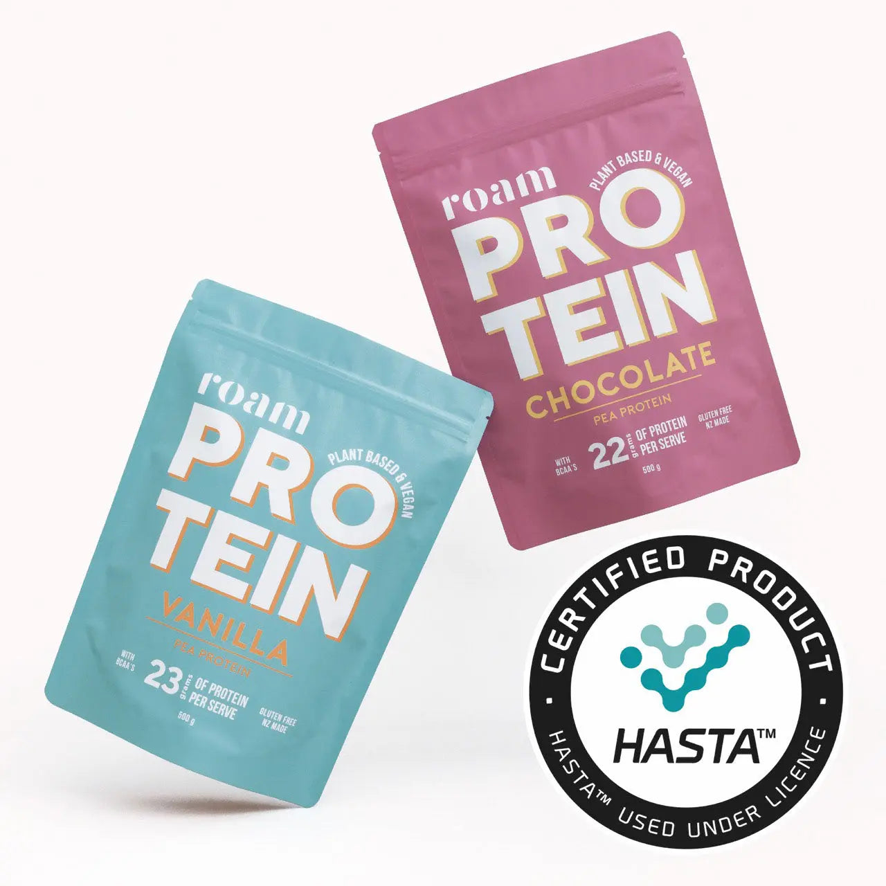 Roam Protein HASTA Certified NZ Australia